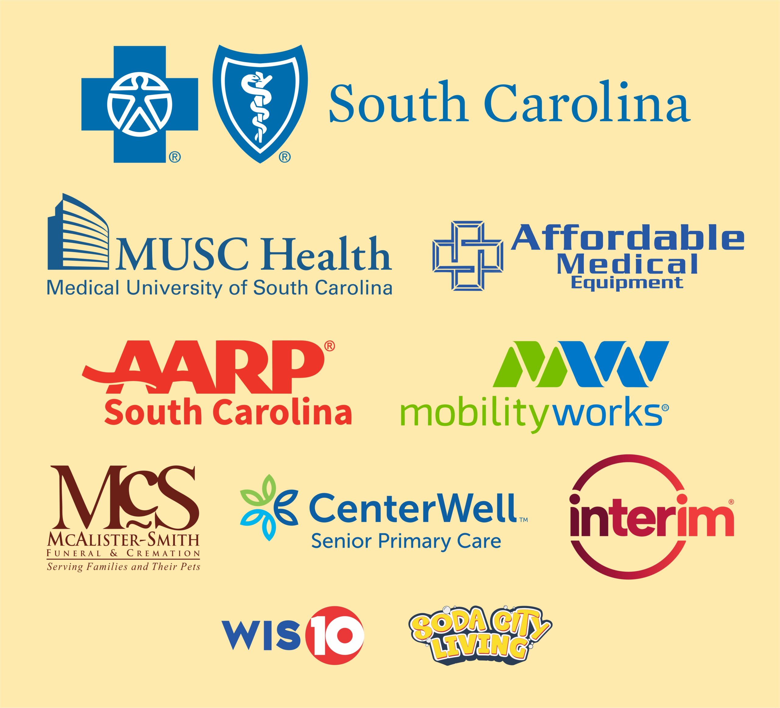 Palmetto Senior Show - Sponsors for website - 2026